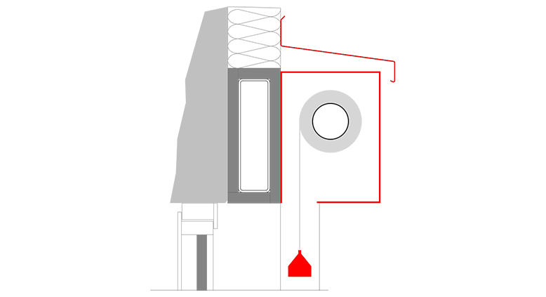 Einbauvariante Fibershield-F