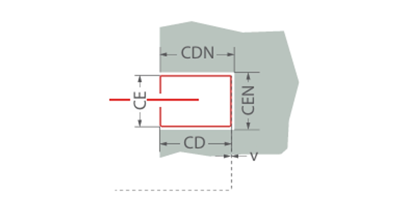 Recess mounting