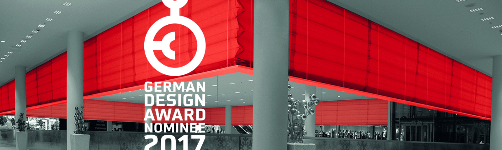 Brandscherm voor German Design Award 2017 genomineerd