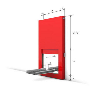 Constructive structure - System drawing - Vertical