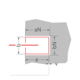 Guide rails - Type 2 (niche mounting)